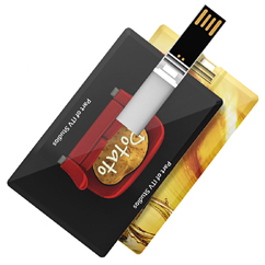 Full Colors Printing Card Shaped USB FT-1409