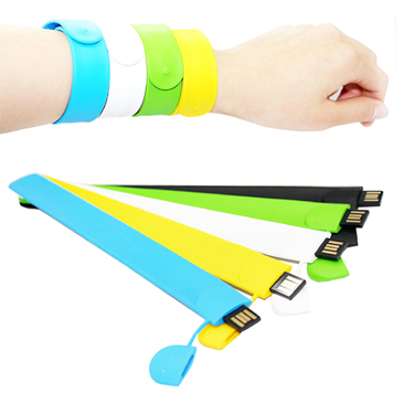 Reelable Silicone Bracelet USB Drive FT-1449