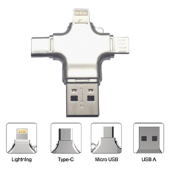 4-in-1 Smartphone OTG USB Drive FT-1575