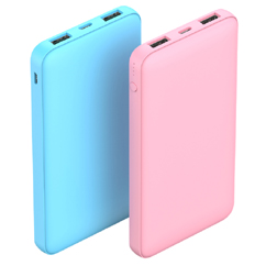Dual USB Output Type-C Power Bank 10000mAh
