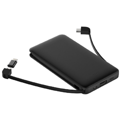 Dual Built-in Cables 10000mAH Power Bank